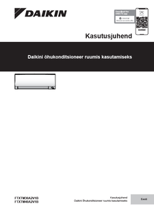 FTXTM-A_Operation manual_3PET728539-6G_Estonian download